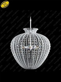 Lustra deosebita cristal Bohemia, diametru 45cm