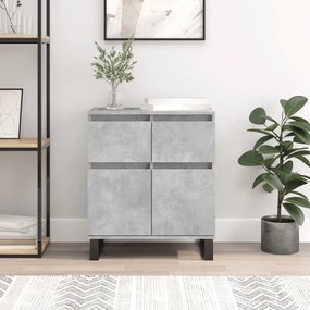 vidaXL Servantă, gri beton, 60x35x70 cm, lemn prelucrat