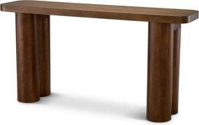 Consola LUX din Lemn, Furnir Okoume, Lindbrook 150x40cm