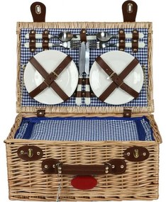 Coș picnic pentru 4 persoane Greece, 46 x 31x 20 cm