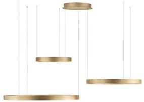 Lustra LED circulara cu 3 inele 80/60/40cm ELOWEN