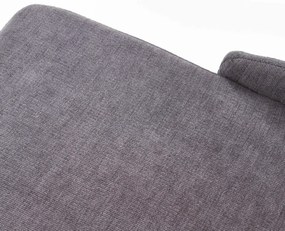 Scaun textil K285 gri inchis - H 85 cm