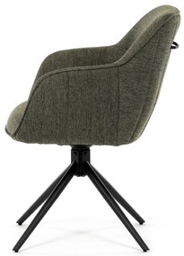 Set de scaune de sufragerie cu mecanism deîntoarcere HC-536 GRN2, 2 buc.