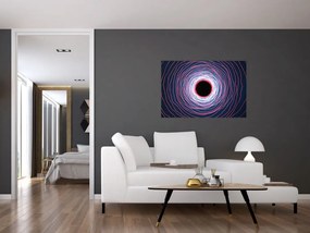 Tablou cercul abstact (90x60 cm)