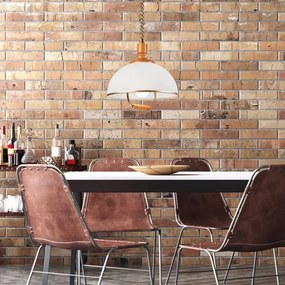 Lustr rabatabil RAMONA 1xE27/60W/230V bej-maro