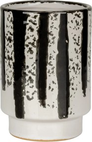 Suport pentru periuța de dinți alb-negru din ceramică Subiza – Wenko