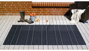 Covor adecvat interior/exterior Hanse Home Sunshine, 200x290 cm, negru