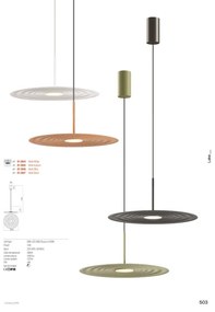 Redo 01-3047 - Lustră LED suspendată pe cablu LAKE, 13W, 230V, CRI 90, Ø 50 cm, negru