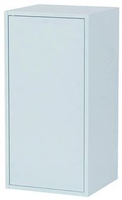 Boxie 1 ușă dulap de perete 80x40x37 cm albastru