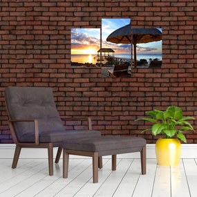 Tablou - Apus de soare în Mauritius (90x60 cm)