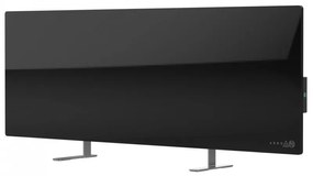 Resigilat: Convector electric AENO AGH0002S, 700W, 30 m², Afisaj LED, Aplicatie mobila, Ultra subtire, Wi-Fi, Negru