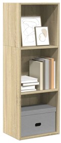 857869 vidaXL Bibliotecă, stejar sonoma, 40x30x114 cm, lemn prelucrat