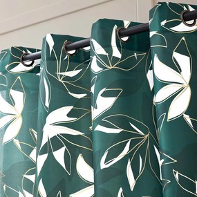 Draperie verde 140x260 cm Elsa – douceur d'intérieur