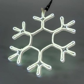 Lumina fulgilor de zăpadă 40 x 35 cm, 360 LED, alb rece