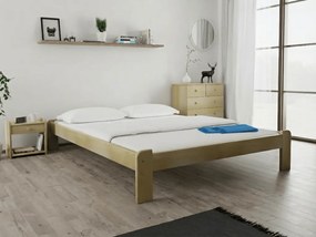 Pat ADA 180x200 cm, pin Saltele: Cu saltele Somnia 18 cm, Somiera pat: Cu lamele drepte