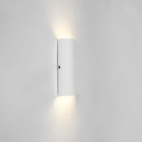Lampă modernă de perete pentru exterior alb 11,5 cm cu LED - Batt