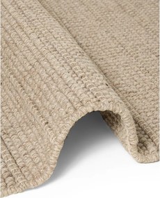 Covor bej țesut manual din lână 160x230 cm Camden Parker – Ted Baker