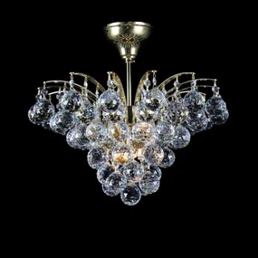 Plafoniera cristal Bohemia L17 555/04/4