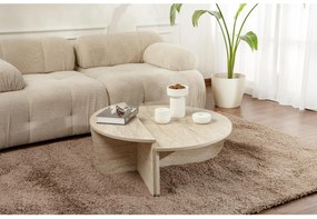 Măsuță de cafea Oronerro 1 (travertin + Marmură). 1106460