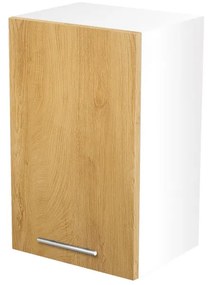 Dulap superior Vento G-45/72, stejar alb / miere