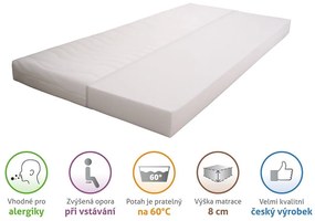 Saltea pentru copii 60x120 cm Bella Baby – B.E.S.