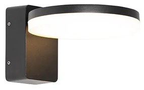 Lampă de perete modernă exterioară neagră cu LED inclus IP54 - Esmee