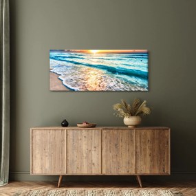 Tablou - Plaja de la mare (120x50 cm)