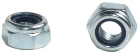 Piulite hexagonale cu autoblocare zincate DIN 985 (Diametru: M16)