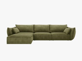 Coltar 4 locuri Kaelle chenille L308 cm