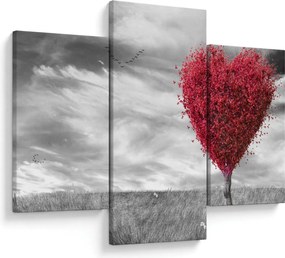 Tablou -Inima din coroanele copacilor (90x60 cm)