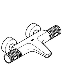 GROHE 34788000 - Baterie termostatată pentru cadă PRECISION FEEL DN 15, crom lucios