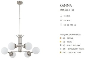 Lustra deosebita design LUX realizat manual KAMMA