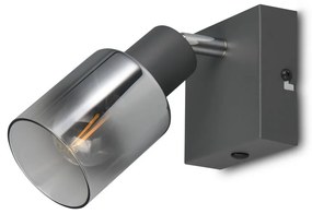 Spot gri antracit ø 7 cm Cadiz – Trio