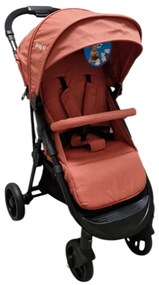 Carucior nou nascuti 2 in 1 BABY CARE™ PRO YK78, Pozitie somn, Spatar reglabil in 7 trepte, Frana picior, Pliabil, Portocaliu Gold
