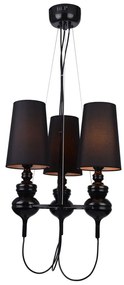 Candelabru modern design elegant Baroco 3 Black