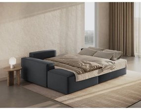 Colțar gri închis extensibil (cu colț pe partea stângă ) Jodie – Micadoni Home