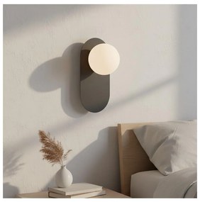 Aplica de perete VIVA, 1xG9/8W/230V, neagră