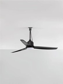 Lustra LED cu ventilator si telecomanda exterior IP54 BLOWY