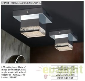 Plafoniera LED Prisma 475168