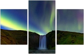 Tablou - Aurora Boreală în Islanda (90x60 cm)