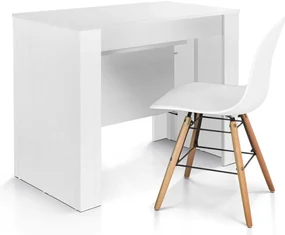 Consola extensibila tip masa Roni - ALB FRASIN - 230 cm / 90 cm/H 75 cm - 10