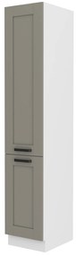 Dulap de bucătărie pentru alimente Lucid 40 DK 210 2F (claygrey + alb). 1045467