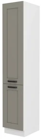 Dulap de bucătărie pentru alimente Lucid 40 DK 210 2F (claygrey + alb). 1045467