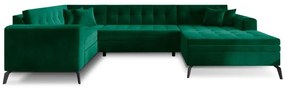 Colțar Montez 340cm verde