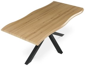 Masă de sufragerie 180 x 90 cm, stejar sălbatic