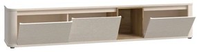 Comodă TV INAR, bej/maro