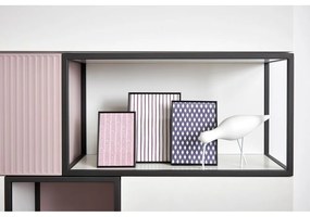 Ramă foto neagră de sine stătătoare/de suspendat din metal 11x16 cm Sweet Memory – Zilverstad