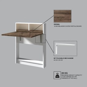 Masă pliantă Patara Brown