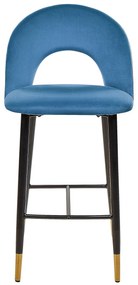 Set 2 buc scaun tip bar Fabian (albastru). 1078839