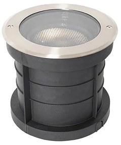 Spot exterior pentru sol din oțel AR111 reglabil IP65 - Delux Honey